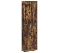 vidaXL Armario Roble Ahumado 55x25x189 cm Madera Elaborada