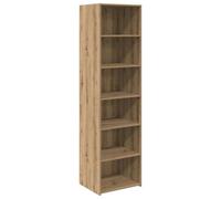 vidaXL Armario Roble Artesanal 50 x 41 x 185 cm Madera contrachapada, Muebles Modernos para Sala, soluciones de Almacenamiento rectangulares, gabinete Independiente, estantes organizadores