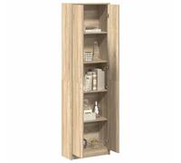vidaXL Armario de Roble Sonoma 55x25x189 cm de Madera Ingenierada