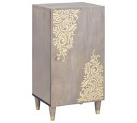 vidaXL Armario - Unidad de Almacenamiento en el Hogar, Gabinete Rectangular Sala de Estar, Decoración Elegante para Comedor, Organizador de Madera de Mango, Estética Moderna