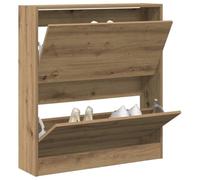 vidaXL Armario Zapatero 80 x 21 x 87,5 cm Madera de ingeniería