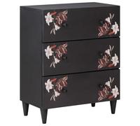 vidaXL Armarios de Almacenamiento Multicolor 60 x 33,5 x 75 cm, Sala de Estar, Rectangular, diseño Moderno con Muebles Elegantes, Arte Mural y luz Funcional para un Ambiente Acogedor