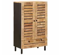 vidaXL Armarios de Almacenamiento Natural 60 x 33 x 100 cm