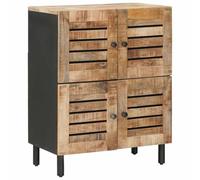 vidaXL Armarios de Almacenamiento Natural 60 x 33 x 75 cm