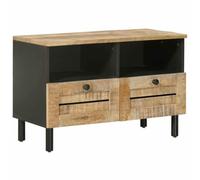 vidaXL Armarios de Almacenamiento Natural 70 x 33 x 46 cm, Elegante Mueble de Medios Rectangular, solución de Almacenamiento Funcional, Moderno y Minimalista