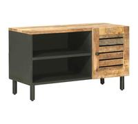 vidaXL Armarios de Almacenamiento Natural 80 x 33 x 46 cm, Mueble de salón, Cabinet Moderno de Madera, estantería Rectangular, Organizador marrón práctico
