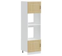 vidaXL Armarios para Horno (2 Unidades) Kalmar de Madera de ingeniería de Roble Sonoma