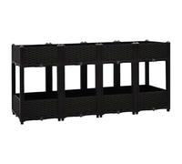 vidaXL Arriate 160x40x71 cm Polipropileno