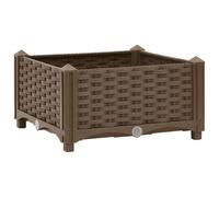 vidaXL Arriate 40x40x23 cm Polipropileno