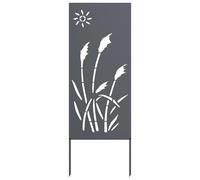 vidaXL Arte de Pared Exterior - Decoración de Jardín, Arte para Cercas, Decoración Resistente a la Intemperie, Bellísima Pieza para el Patio, Panel Decorativo