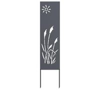 vidaXL Arte para la Pared Exterior, decoración para el jardín, Adorno para la Valla, Arte para el Exterior, Accesorio para la terraza, Resistente a la Intemperie, Pieza Bonita para el Patio, Panel de