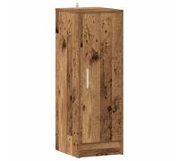 vidaXL Mueble Zapatero de aglomerado Roble Artisan 32x35x92 cm