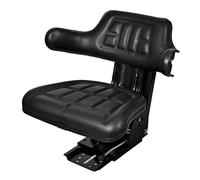 vidaXL Asiento de Tractor con apoyabrazos de Muelle