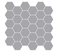 vidaXL Azulejo Hexagonal 10 pcs Gris 30 x 30 cm Poliuretano y Pet, Ideas para Decorar el baño, Azulejos hexagonales duraderos, rectangulares fáciles de Limpiar y diseño Inteligente