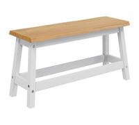 VidaXL Banca de Comedor EKAI Blanco 91,5 x 29 x 45,5 cm