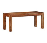 vidaXL Banco 110 cm Madera Maciza Acacia