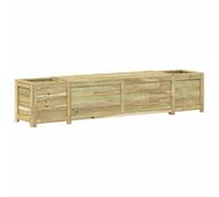 vidaXL Banco de Almacenamiento para Jardín con Jardinería, Almacenaje para jardín y terraza, Banco rústico Rectangular, Organizador y macetero, fácil de Limpiar, Gran Espacio