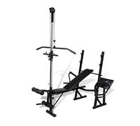 vidaXL Banco de entrenamiento de fitness gimnasio en casa