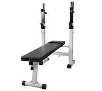 vidaXL Banco de Entrenamiento y Musculación Recto Máquina de Gimnasio Fitness