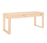 vidaXL Banco de Jardín, Banca Decorativa de Listones, Asiento para Césped, Mueble para Parque Porche Patio Terraza, Madera Maciza de Pino