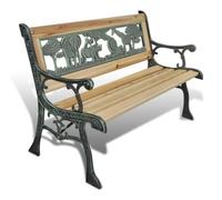 Banco de jardín para niños madera 84 cm