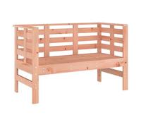 Vidaxl banco de jardín madera maciza douglas 111,5x53x71 cm