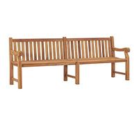 vidaXL Banco de Jardín Mobiliario Muebles Tumbona Terraza Patio Balcón Decoración Recibidor Asiento Silla 228 cm
