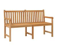 vidaXL Banco de Jardín Mobiliario Muebles Tumbona Terraza Patio Balcón Decoración Recibidor Asiento Silla 150 cm