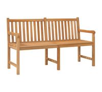 vidaXL Banco de Jardín Mobiliario Muebles Tumbona Terraza Patio Balcón Decoración Recibidor Asiento Silla 150 cm