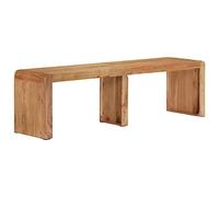 vidaXL Banco de Madera Maciza de Acacia 160x38x45 cm
