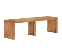 vidaXL Banco de Madera Maciza de Acacia 160x38x45 cm
