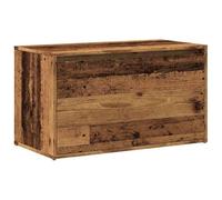 vidaXL Banco de Pasillo de aglomerado Madera Vieja 80x40x45 cm