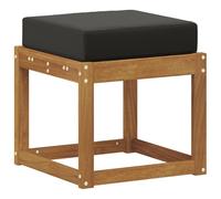 vidaXL Banco Plegable Exterior Madera de Acacia Sólida Natural, Sofá Moderno de jardín al Aire Libre, Muebles de Patio duraderos, disposición seccional cómoda para Relajarse