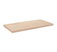 vidaXL Tablero de Mesa Rectangular Madera Maciza Pino 80x40x2,5 cm