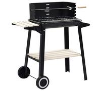 VidaXL Parrilla De Carbón Con Ruedas