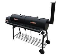 VidaXL Barbacoa-Humo Parrilla Nevada XL Negra