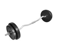 vidaXL Barra de musculación con discoes Barras de musculación con Discos Barra con Pesas