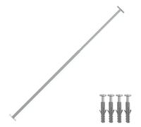 vidaXL Barra de Seguridad Ajustable para Ventana Reja Barreras Puerta Entrada Protector Propiedad Hogar Doméstico Cerradura Antirrobo