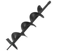 vidaXL Barrena de Jardín Broca Espiral Acero Taladro Tierra Perforador Suelo Ahoyador Excavador Jardinería Herramienta Ahoyadora Plantar Sembrar 150 mm