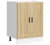 vidaXL Base de cocina Porto Roble Sonoma multicapa