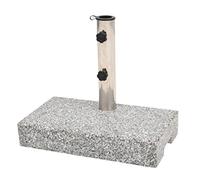 vidaXL Base Sombrilla Granito Rectangular 25 kg Soporte Stand Parasol Paraguas