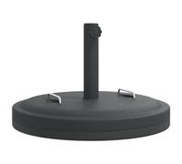 vidaXL Base de sombrilla Redonda con Asas para Palo Ø38/48 mm 25 kg