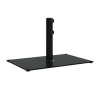 vidaXL Base de sombrilla Redonda para Palos de Ø32/38/48 mm 15 kg, Base de Parasol, Soporte para sombrilla, Base para sombrilla de Patio