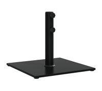 vidaXL Base de sombrilla Redonda para Palos de Ø32/38/48 mm 25 kg, Base de Parasol, Soporte para sombrilla, Base para sombrilla de Patio