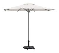 vidaXL Base de sombrilla de Acero con Ruedas para sombrillas Redondas de Ø38-48 mm, Pesa 13 kg. Ideal para Jardines, es un Soporte Pesado Que Ancla Bien tu Sombra y es fácil de Montar en la terraza.