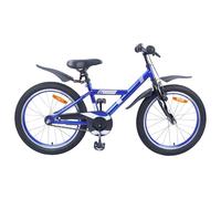 vidaXL Bicicleta Infantil 20 Pulgadas para 6-11 años Azul Oscuro, Bicicleta clásica para niños, Manillar y sillín Ajustables, Aventura Urbana Segura