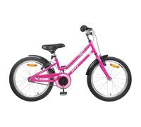 vidaXL Bicicleta Infantil 20 Pulgadas para 6-11 años Negro Rosa