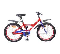 vidaXL Bicicleta Infantil 20 Pulgadas para 6-11 años Rojo, Bicicleta clásica para niños, Manillar y sillín Ajustables, Aventura Urbana Segura