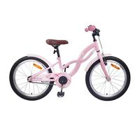 vidaXL Bicicleta Infantil 20 Pulgadas para 6-11 años Rosa Claro, Bicicleta de Aventura, diseño clásico, manillares Ajustables, diversión al Aire Libre para niños