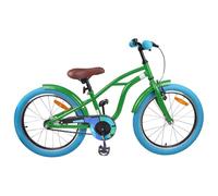 vidaXL Bicicleta infantil de 20 pulgadas para 6-11 años, verde, innovaciones creativas, tendencias de diseño moderno en tecnología y arquitectura, explorando posibilidades de soluciones sostenibles
